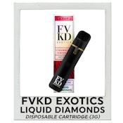 FVKD Exotics - LA Kush Cake- Liquid Diamond Disposable