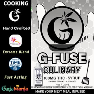G-Fuse - Edibles | G-Fuse | Culinary Syrup | 4oz | 100mg