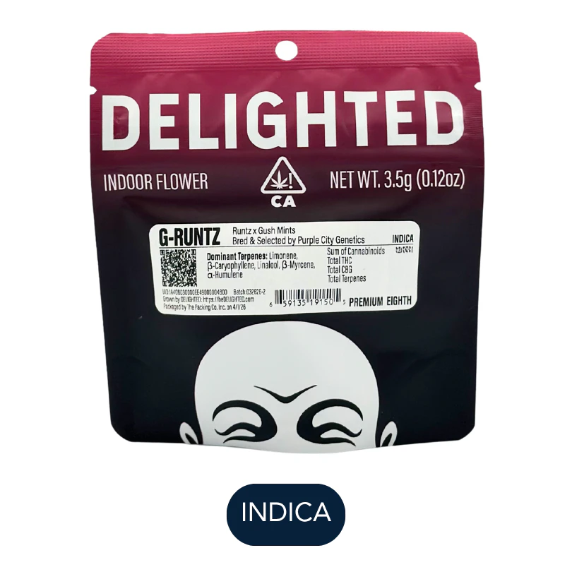 Delighted - Delighted - G-Runtz - Flower - 3.5g Main Image