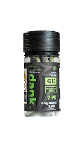 DANK BY DEFINITION - G13 | Pre-rolls | 0.5g 7-pack | Dank