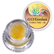 High Falls Canna | G13 Genius | Cured Resin Sugar | 1g