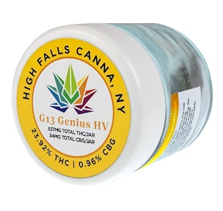 HIGH FALLS CANNA - G13 Genius 3.5g Flower Jar | High Falls Canna