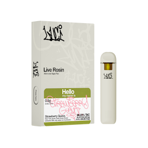 LUCI - Luci - Strawberry Guava - 81.51% THC - .5g AIO - Live Rosin - Vape Pen