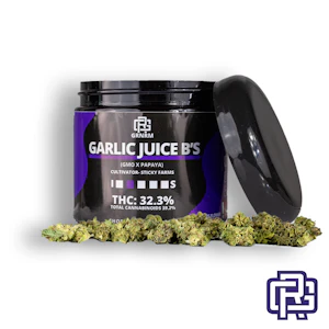 STICKY FARMS - Garlic Juice B's Flower | Oz Special