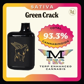 Mule Extracts | Dank Tank | Green Crack Disposable | 2g