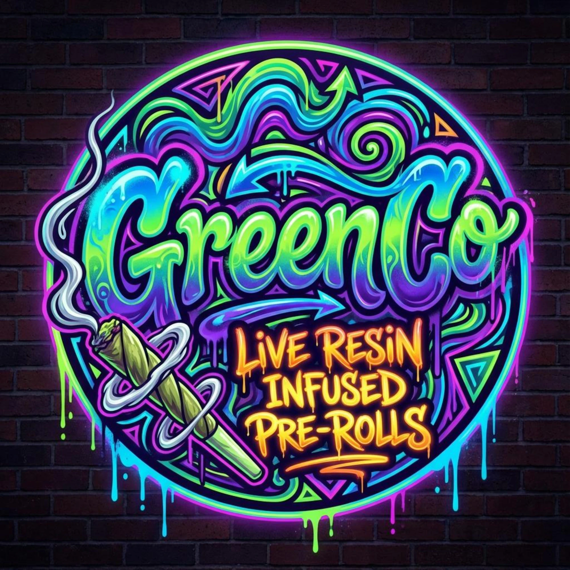 GREENCO - Red Pop | 1g Live Resin Joint Main Image