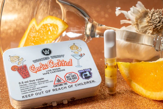 Wicked Windy Farms - Wicked Windy Farms | Garlic Cocktail Hash Rosin | 0.5G Main Image