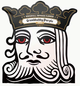 KING ROLL - Kingroll Granddaddy Purple Infused 1/4 36%