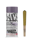 Luci | Granddaddy Purp (Hybrid) | Liquid Diamond Infused Prerolls | 5 Pack | 0.5g Each