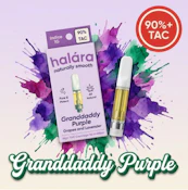 Halara 1g Granddaddy Purple Cartridge