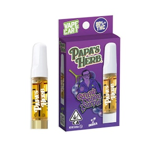 PAPA'S HERB - Papas Herb - 1g Vape Cart - Grand Daddy Purple
