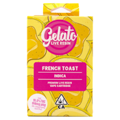 GELATO | FRENCH TOAST LIVE RESIN - 510 THREAD | CARTRIDGE | 1G