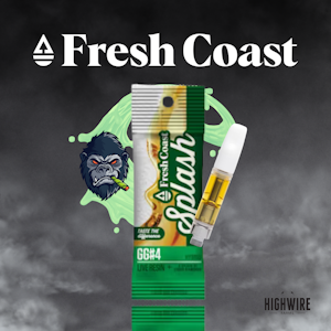 FRESH COAST - Splash Cart Live Resin/Liquid Diamonds GG#4 1g