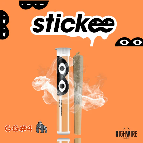 Stickee - Stickee GG4 Live Resin Preroll 1.2g Main Image