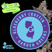 [REC] Garden Greens | Blueberry Cruffin | 3.5g Flower