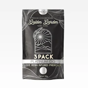 Golden Garden |  Platinum OG | Live Resin | Pre-Roll | 3pk | 3.6g