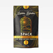 Golden Garden |  Sour Lemon Haze | Live Resin | Pre-Roll | 3pk | 3.6g
