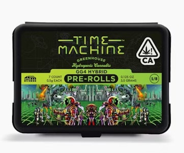 TIME MACHINE - Time Machine .5g GG4 Preroll 7pk