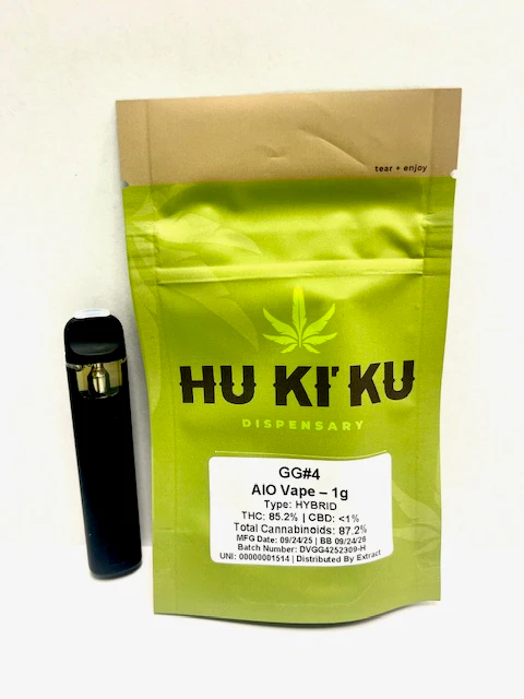 Hu Ki' Ku - Hu Ki Ku - GG#4 - Disposable Vape - 1G Main Image