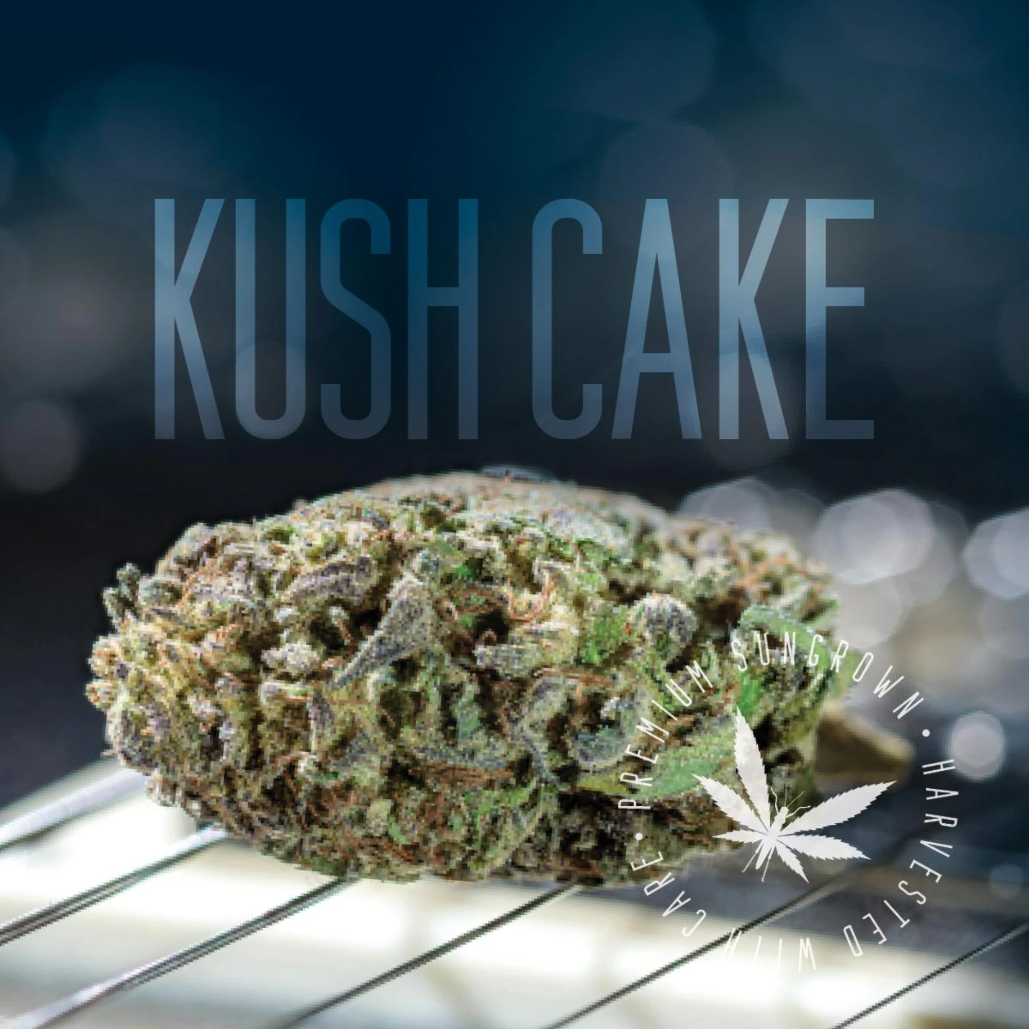 Grasshopper Farms - Kush Cake | 3.5g | Sungrown Main Image