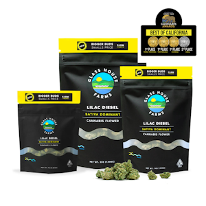 GLASS HOUSE FARMS - GHF | LILAC DIESEL | FLOWER | 28G