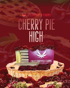 GRASSHOPPER FARMS - Cherry Pie High (Infused Pre Roll)