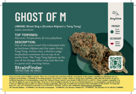 Botanist - The Botanist | Ghost of M | 14G indica