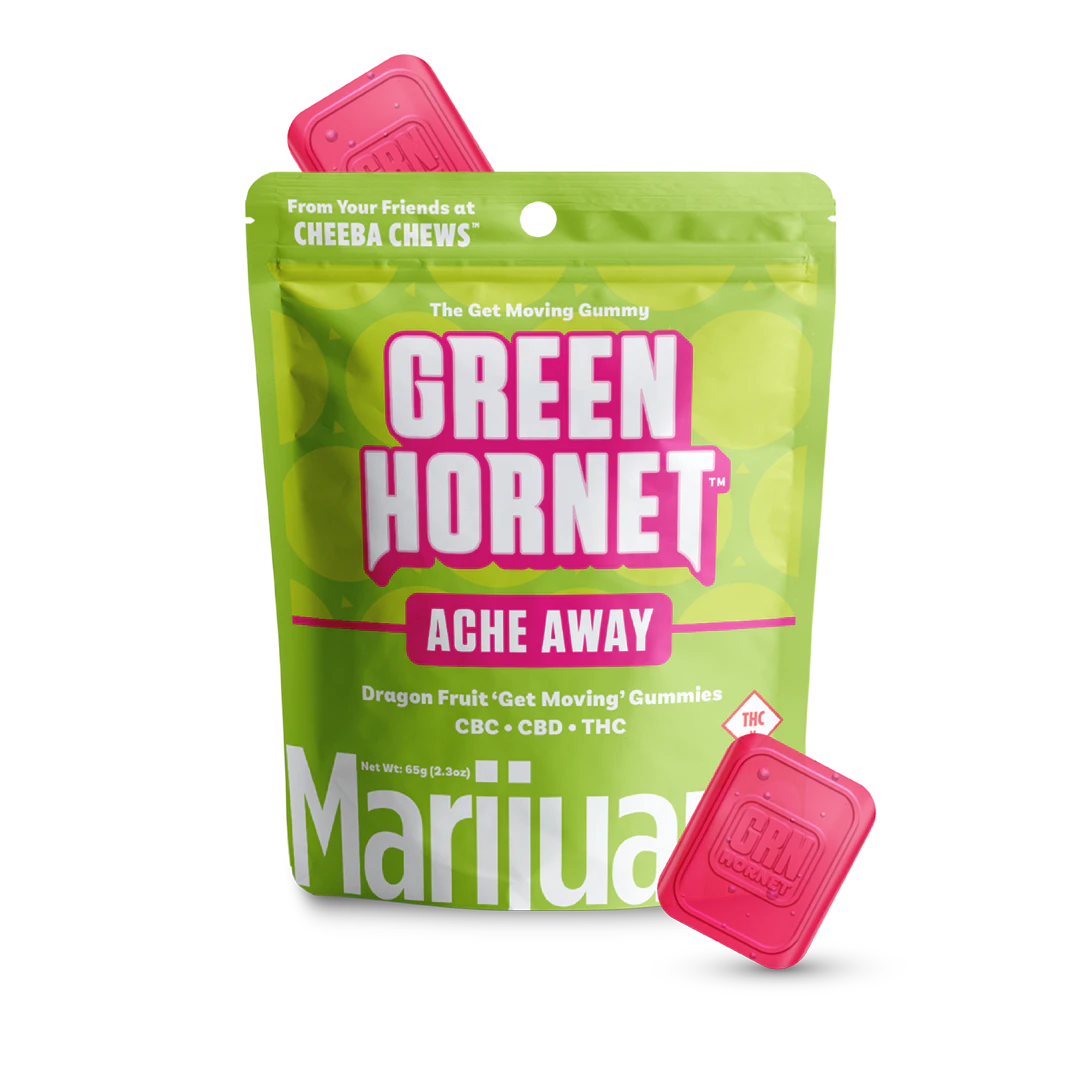 Green Hornet - GREEN HORNET - DRAGON FRUIT 1:1:1 THC/CBD/CBC 100 MG GUMMIES Main Image