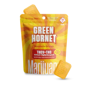 GREEN HORNET - MANDARIN ORANGE 2:1 THC:THCV 100 MG GUMMIES