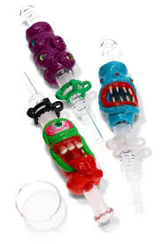 THE SWEET SPOT - 7" MONSTER GLASS DAB STRAW | ACCESSORIES Main Image