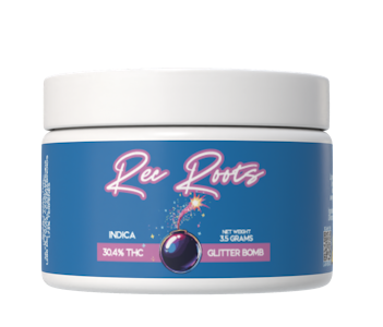 REC ROOTS - Rec Roots - Glitter Bomb - 30.39% THC - 3.5g - Dry Flower