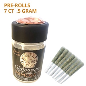 Glitz Glamorous Cannabis - Glitz Mimosa .5G 7CT infused prerolls