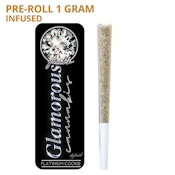 Glitz Platinum Cookie 1G infused preroll