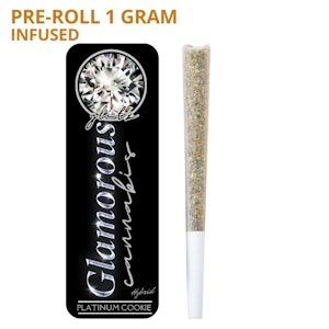 Glitz Glamorous Cannabis - Glitz Platinum Cookie 1G infused preroll