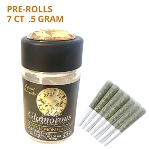 Glitz Glamorous Cannabis - Glitz Super Lemon Haze .5G 7CT infused preroll