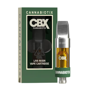 CANNABIOTIX - GM-UHOH (H) | .5g Live Resin Cartridge Vape | CBX