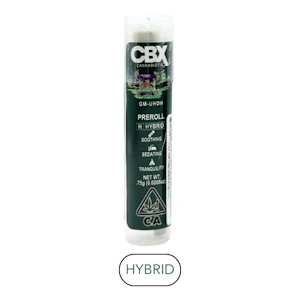 CANNABIOTIX - CBX - GM-UHOH - Preroll - .75g