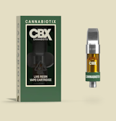 CBX - Grape Gasby - 0.5g Live Resin Vape Cart