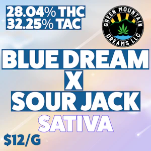 Green Mountain Dreams - Green Mountain Dreams | Blue Dream x Sour Jack