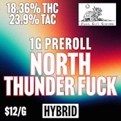 Moon Girl Growers | Preroll North Thunder Fuck |1G