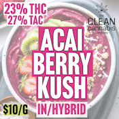 Clean Cannabis | Acai Berry Kush