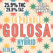 Cold Hollow Cannabis | Golosa | 1G