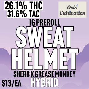Oski Cultivation - Oski Cultivation | Sweat Helmet | 1G