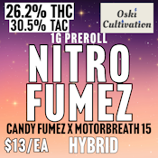 Oski Cultivation | Nitro Fumez | 1G