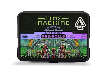 TIME MACHINE - Time Machine .5g GMO S1 Preroll 7pk