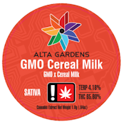 GMO Cereal Milk, Cured Resin