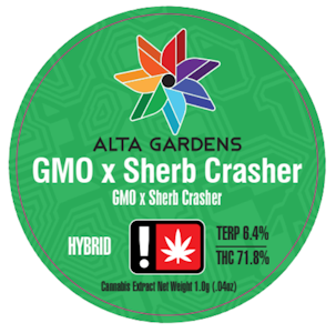 ALTA GARDENS - GMO x Sherbcrasher, Cured Resin
