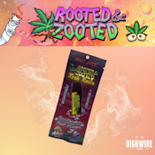Rooted & Zooted Hash Rosin Disposable Frozen Black Cherry/GMO 1g