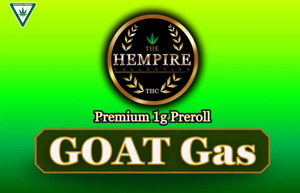THC - Premium Preroll - THC (1G) | GOAT Gas Main Image
