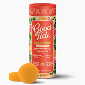 GOOD TIDE - Edible - Grapefruit - 1:1:1 THC:CBD:CBC - Solventless Hash Rosin - 10PK - 100MG
